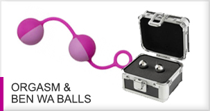 Orgasm balls and Ben-wa balls