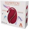 Adrien Lastic Inspiration Red Clitoral Suction Stimulator & Vibrating Egg Set