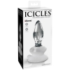 Icicles #91 Glass Massager With Suction Cup Base