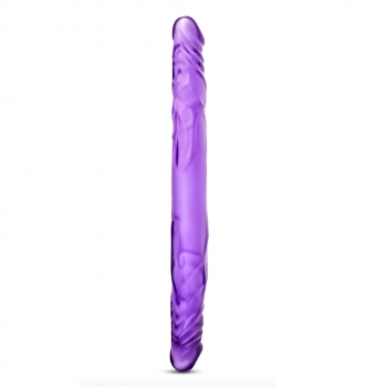 B Yours Purple 14'' Double Dildo