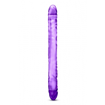 B Yours Purple 18'' Double Dildo