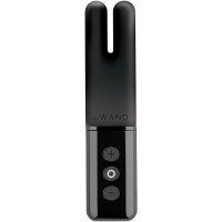 Le Wand Deux Black Chrome 15 Function Vibrating Stimulator