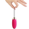 Svakom Elva Red Silicone Vibrating Bullet Egg With Remote Control