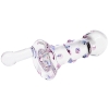 Crystal Pleasures Glass Maximum Sensation Butt Plug