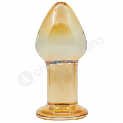 Crystal Pleasures Glass Honey Treat Butt Plug