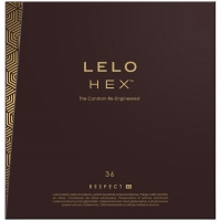 Lelo Hex Condoms Respect XL Size 36 Pack