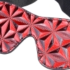 Cherry Banana Thrill Red Faux Leather Eye Mask