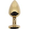 Hidden Treasures Gold & Purple Gem 2.9" Butt Plug