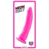 Neon Pink Slim 7 Dildo