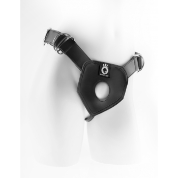 King Cock Black Play Hard Harness