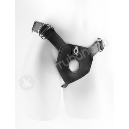 King Cock Black Play Hard Harness