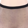 Cherry Banana Black & Rhinestone Fishnet Bikini Style Top & Shorts Set 