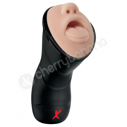 PDX Elite Deep Throat Vibrating Stroker