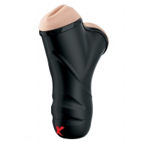 PDX Elite Double Penetration Vibrating Stroker