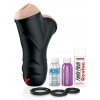 PDX Elite Double Penetration Vibrating Stroker