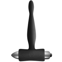 Rocks Off Petite Sensations Teazer 7 Speed Black Butt Plug