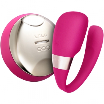 Lelo Tiani 3 Cerise 8 Function Remote Couples Vibrator