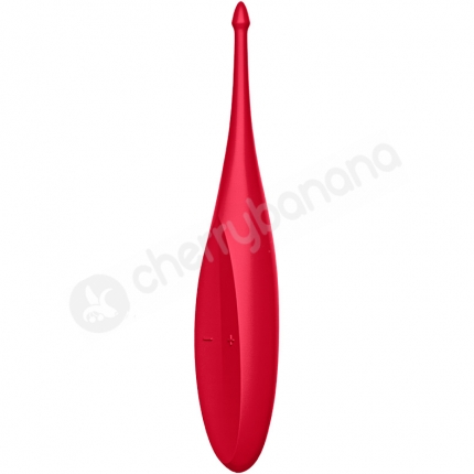 Satisfyer Twirling Fun Red Vibrating Clitoral Stimulator 