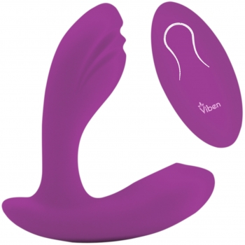 Viben Epiphany Pink 10 Function Remote G-spot Vibe with Rollerballs