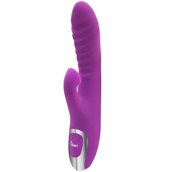 Viben Frenzy Pink 12 Function Clitoral Suction Rabbit Vibrator