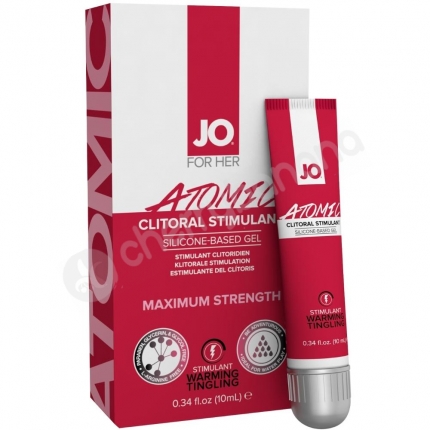 Jo Atomic Warming & Tingling Clitoral Stimulating Gel 10ml