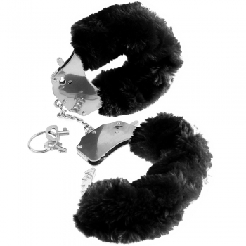 Fetish Fantasy Series Black Original Furry Cuffs