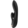 Satisfyer Double Flex G-Spot & Clitoris Flexible Black Rabbit With App Control
