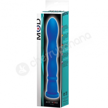 Mod Wand Blue Wave Silicone Dildo Attachment For Mod Deluxe Thruster Kit