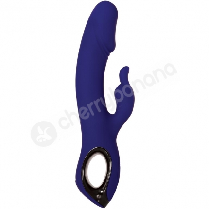 Evolved Bunny Buddy Blue Large Intense Dual Stimulation Rabbit Vibrator