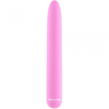 Evolved Carnation Slim & Smooth Classic Vibrator