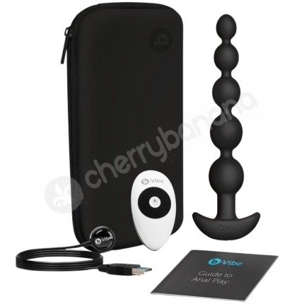B-Vibe Cinco Vibrating Remote Controlled Anal Beads