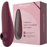 Womanizer Classic 2 Bordeaux Pleasure Air Clit Stimulator