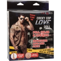 Calexotics Cocky Cop Love Doll Life-Like Inflatable With Tight Ass & Rock Hard Cock