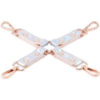 Cosmo Bondage Holographic Rainbow Hogtie Clips & Straps