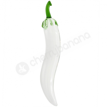 Crystal Pleasures Glass Pepper Play Dildo