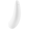 Satisfyer Curvy 2+ White App Controlled Vibrating Clitoral Stimulator