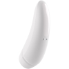 Satisfyer Curvy 1+ White App Controlled Vibrating Clitoral Stimulator