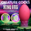 Creature Cocks XL Xeno Egg Glow In The Dark Silicone Egg Dildo