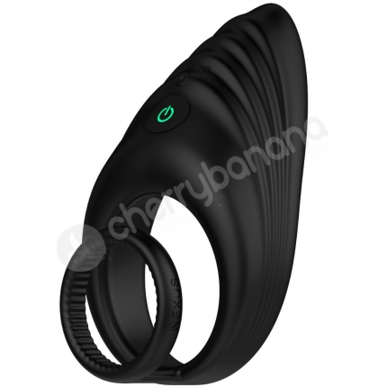 Nexus Enhance Black Vibrating 6 Function Cock & Ball Ring 