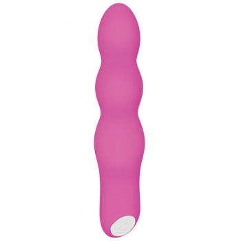 Evolved Afterglow Pink Light Up Bulby Silicone Vibrator