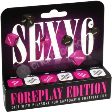 Sexy 6 Foreplay Edition 6 Dice Set