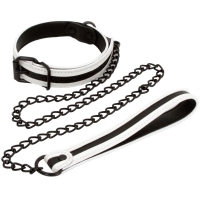 Glo Bondage Glow In The Dark Collar & Leash