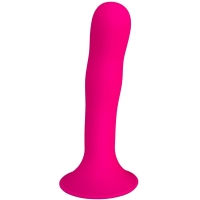 Adrien Lastic Hitsens 4 Pink 6.8" Dual Density Silicone Dildo