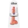 King Cock Flesh 10'' Cock With Balls