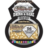 Glitterati Drink And Dare Lotto Bachelorette Party Game - 36 Pack