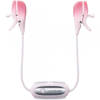 Lovense Gemini App-Controlled Adjustable Vibrating Nipple Clamps