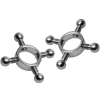 Master Series Rings Of Fire Stainless Steel Nipple Press Set