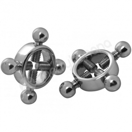 Master Series Rings Of Fire Stainless Steel Nipple Press Set