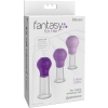 Fantasy For Her Nipple Enhancer Set Purple 3 Sizes Nipple Pump Set