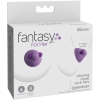 Fantasy For Her Vibrating Nipple Suck-hers Purple Vibrating Nipple Pumps